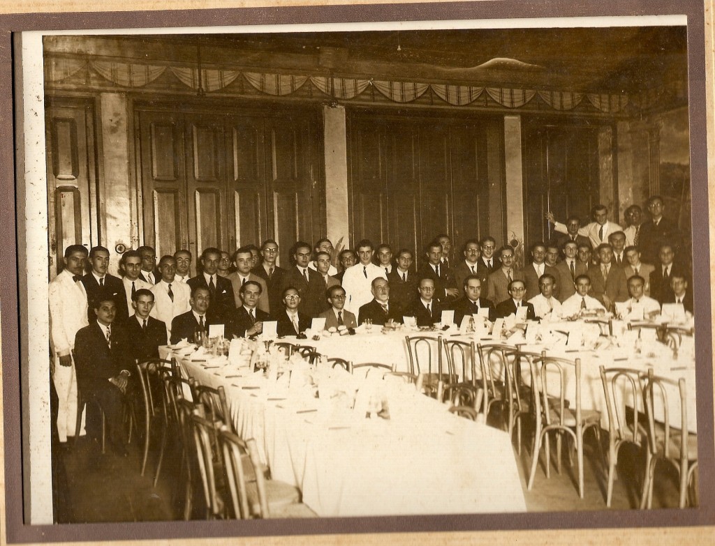 Almoço comemorativo da Associação Universitária Católica - 1936