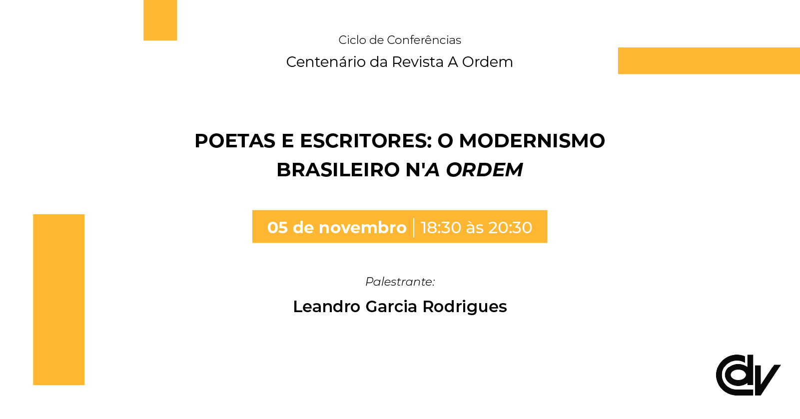 Poetas e escritores: o Modernismo brasileiro n'A Ordem